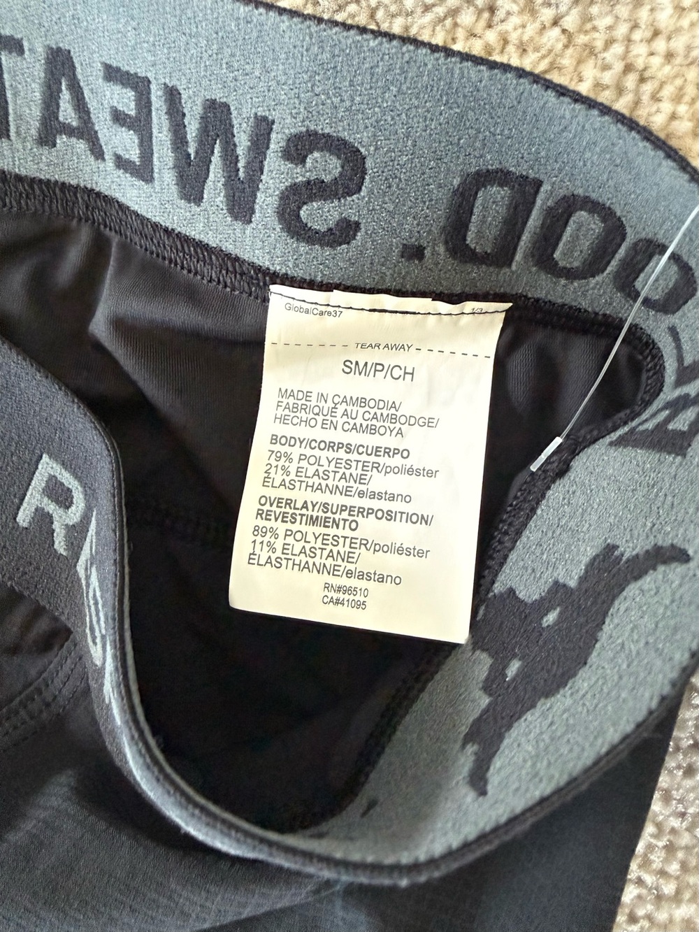NWT Under Armour Project Rock Men’s Compression Leggings Black S - Picture 4 of 10